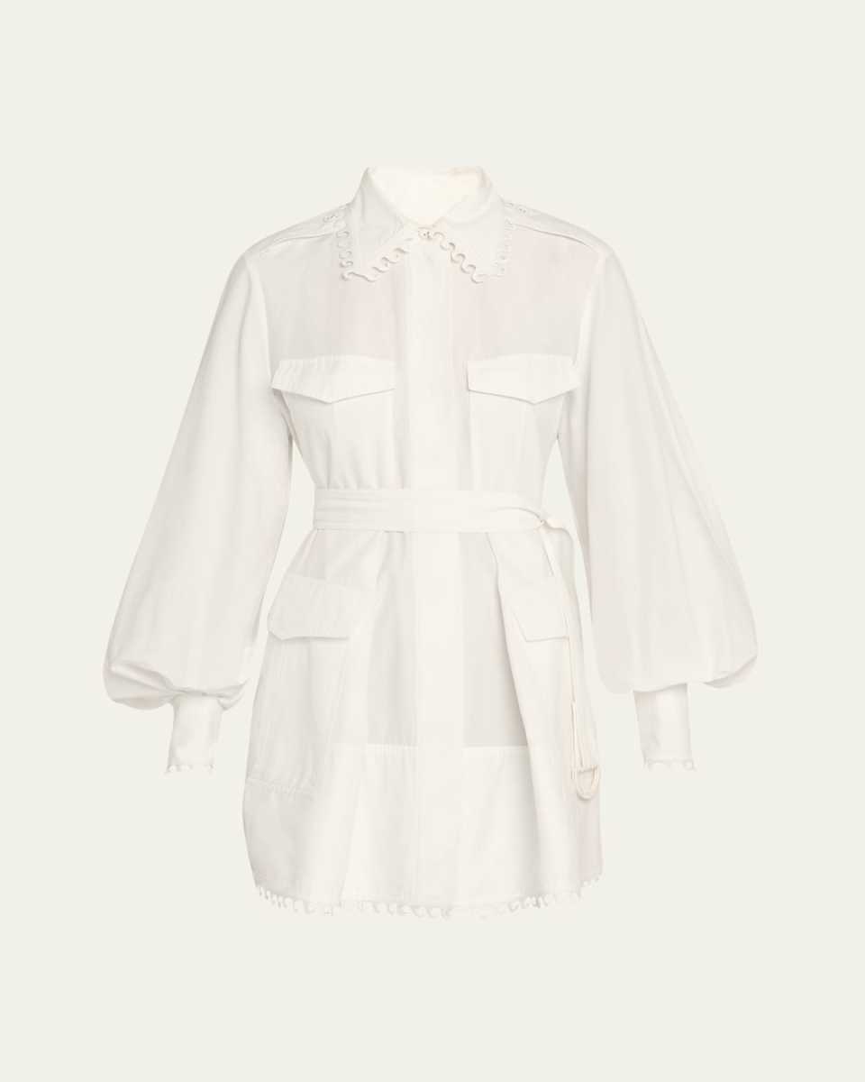 Illuminate Utility Mini Dress